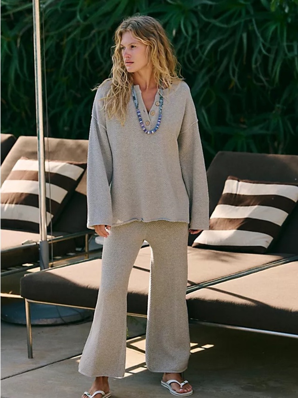 Free People Hailee Sweater Set Size M